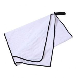 Toalla Deportiva de Microfibra Ecológica, Antimicrobiana, de Secado Rápido, Suave, de Color Sólido, con Logotipo Personalizado al por Mayor, Forma Rectangular, para Viaje - Product Image 1