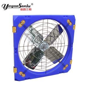 Kipas Ventilasi Plafon Kandang Sapi Peternakan Susu Listrik dengan Bilah Baja Tahan Karat OEM Dapat Disesuaikan untuk Penggunaan Peternakan Unggas - Product Image 1