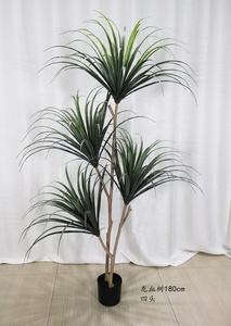 120cm 160cm 180cm Wohnkultur Bäume Garten dekorationen <span class=keywords><strong>Indoor</strong></span> Outdoor Gefälschte Pflanzen Künstliche Große Hohe Bäume Dracaena - Product Image 4