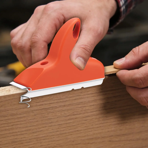 Outil de finition manuel industriel DIY durable pour le chanfreinage et le débavurage du placage bois, du plastique et de l'acier - Product Image 1
