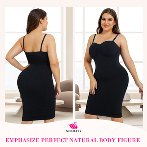 <strong>Strapless</strong> <strong>Body</strong> <strong>Shaper</strong> Slips Seamless Tummy <strong>Control</strong> <strong>Shaper</strong> Dress Bodycon Built in Bra Bodycon Dress - Product Image 5