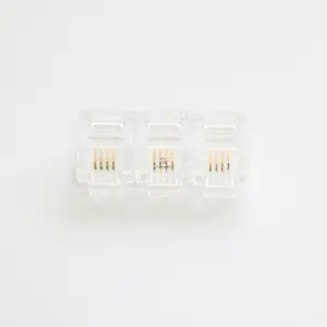 สายเคเบิลอีเธอร์เน็ตสายแพทช์15ซม. ขั้วต่อสั้นแบบแบน RJ45