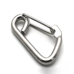 Hot bán nhà máy thép không gỉ 304 mắt trượt móc cho ngoài trời đi bộ đường dài và Carabiner sử dụng - Product Image 6