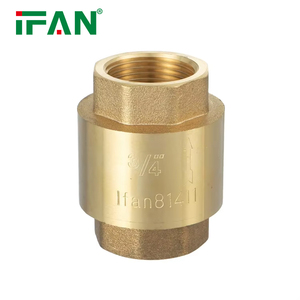 Weishifan — Valve de contrôle verticale en laiton Cw617n, <span class=keywords><strong>clapet</strong></span> à ressort <span class=keywords><strong>anti</strong></span>-<span class=keywords><strong>retour</strong></span>, filtre une voie <span class=keywords><strong>pour</strong></span> vanne de contrôle en laiton - Product Image 1