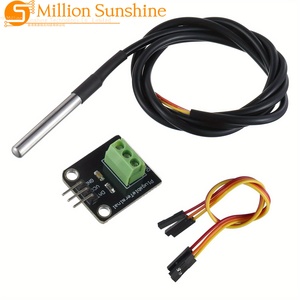 Kit de module de capteur de température numérique <span class=keywords><strong>DS18B20</strong></span> avec sonde de 1M/3,2 pieds, haute précision pour Arduino <span class=keywords><strong>ESP32</strong></span> STM32 Raspberry Pi - Product Image 4