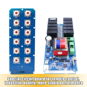 Control remoto inalámbrico industrial de grúa de puente de velocidad única de 8 canales al por mayor de fábrica de La ECD-Q800A - Product Image 5