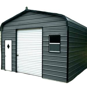 박공 구조 가벼운 금속 차고 조립식으로 만들어진 농장 창고 조립식 차고 건물 장비 - Product Image 2