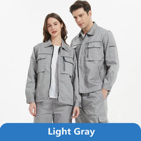Combinaison de travail de sécurité Fabrication de vêtements de travail Vêtements d'atelier d'usine Vêtements de travail globaux pour hommes