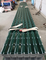 Materiales de Construcción Colombia teja de techo lámina de techo de plástico PVC ASA teja de resina sintética