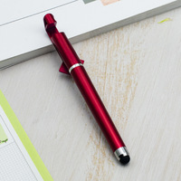 Support multifonction pour téléphone portable à écran tactile Stylo à encre gel pour impression de codes QR avec logo personnalisé