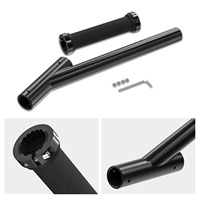 Kit d'extension de poignée de frein à main de stationnement étendu BEVINSEE en acier E46 E36 E30 pour BMW Série 3 325i 330i 323i 328i M3 1992-2006