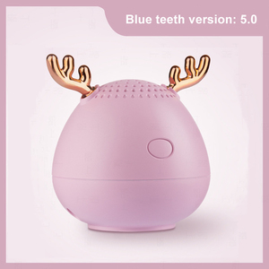 Thả vận chuyển sản phẩm không dây BT Loa Hươu <span class=keywords><strong>mini</strong></span> Loa dễ thương bluetooths xách tay âm nhạc hộp máy nghe nhạc - Product Image 2