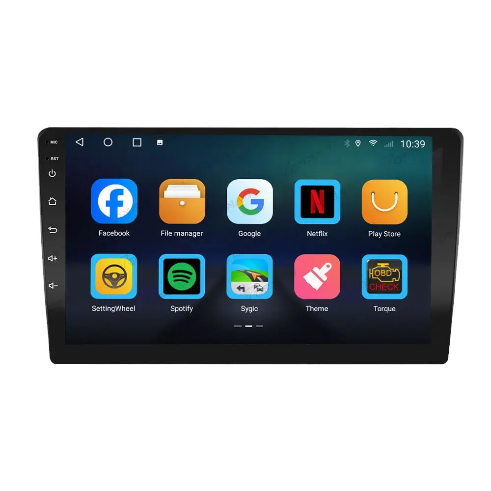 Ts10 Universal 9 Inch Car Player Audio GPS Navigation System Touch Screen Auto Electronics Android Car Player Radio