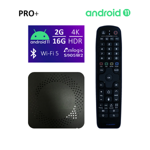 TOA S Pro Plus Android 11 Smart TV Box WiFi de Doble Banda para Reproductor Multimedia 4K <span class=keywords><strong>HEVC</strong></span> HDR OTT - Product Image 1