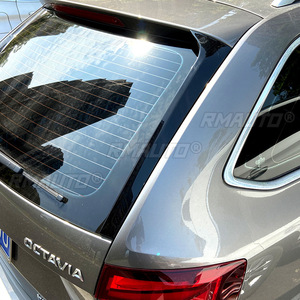 1 Pair Glossy Black Rear Window Side Spoiler Canard Canards Splitter for Skoda Octavia Estate 2014-2019 Car Accessories - Product Image 5