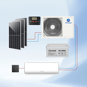 Aire Acondicionado Solar 100% de Energía Verde de 18000 BTU, Sin Conexión a la Red, con Compresor GMCC para Sistema de Energía Residencial - Product Image 1