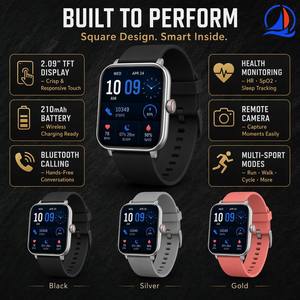 <span class=keywords><strong>Reloj</strong></span> <span class=keywords><strong>Inteligente</strong></span> con Logotipo Personalizado OEM, Pantalla TFT de 2.09 Pulgadas con Monitor de Frecuencia Cardíaca y Sueño, Llamadas <span class=keywords><strong>por</strong></span> <span class=keywords><strong>Bluetooth</strong></span> y Modos Multideportivos para Venta al <span class=keywords><strong>por</strong></span> Mayor - Product Image 2
