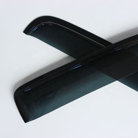 Pare-pluie de porte noir Dmax 2007, déflecteur de fenêtre pour Isuzu Dmax 2007-2011, accessoires du fabricant Dmax