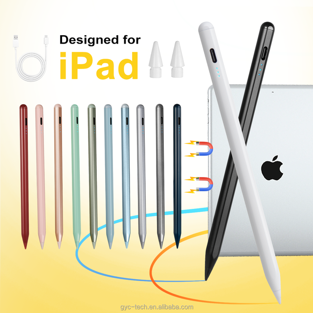 ID715 a High Sensitivity Smart Tablet Touch Pencil for Ipad Air/pro/mini with Palm Rejection Stylus Pen Pencil Guangdong 10PCS