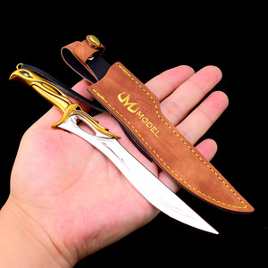 Espada Sovereign de Valorant de 18 cm, Totalmente Metálica con Funda de Cuero, Coleccionable para Juegos, Adorno, Espada, Llavero, Colgante, Regalo para Niño - Product Image 3