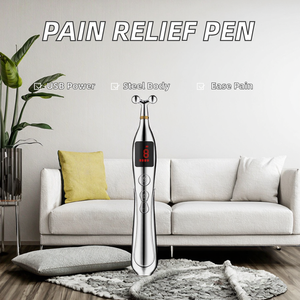 Lápiz de Acupuntura 5 en 1, Terapia Electrónica para el Alivio del Dolor Corporal, Recargable por USB, Potente Lápiz de Masaje de Energía Meridiana de Acero Inoxidable - Product Image 2
