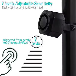 Système d'alarme antivol intelligent sans fil pour vélo, détecteur de vibrations extérieur 113 dB, étanche 12 V, noir, durable - Product Image 2