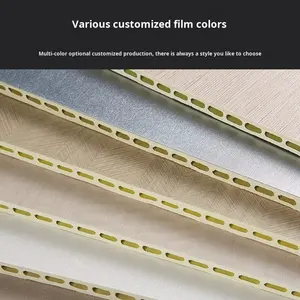 Dalles de plafond décoratives ignifuges auto-adhésives en <span class=keywords><strong>fibre</strong></span> de bambou pour rénovation de <span class=keywords><strong>mur</strong></span> de fond de télévision (style célébrité internet) - Product Image 4