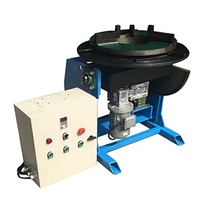Positionneur de soudage robuste BWJ-20000, table de soudage rotative pour tuyaux et réservoirs de 20 tonnes, 0-90° °   Plateau tournant électrique inclinable