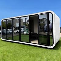 Conteneur extensible 40 pieds 20 pieds de Chine, maison préfabriquée moderne, hôtel, toilettes, villa étanche pour usage commercial et résidentiel