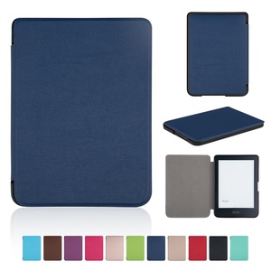Funda Magnética para <span class=keywords><strong>Kobo</strong></span> <span class=keywords><strong>Clara</strong></span> <span class=keywords><strong>HD</strong></span> de 6 Pulgadas N249, Funda para Libros Electrónicos <span class=keywords><strong>Kobo</strong></span> Nia N306, Funda Protectora de Cuero PU con Función de Reposo Automático - Product Image 2