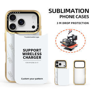 Étui de téléphone en sublimation plaqué or - Product Image 1