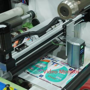 Máquina de Impresión Flexográfica Horizontal de Rollo a Rollo RTIN-350 mm de 10 Colores con Monitor de Video y <span class=keywords><strong>LED</strong></span> UV - Product Image 4