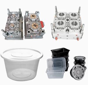 قالب حقن بلاستيكي شفاف متعدد التجاويف مخصص بنظام القنوات الساخنة وجدار رقيق لتعبئة المواد الغذائية من مادة البولي إيثيلين تيريفثالات - Product Image 5