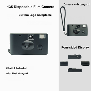 Appareil <span class=keywords><strong>photo</strong></span> jetable professionnel 35 mm personnalisé pour mariage, à usage unique, objectif à focale fixe 28 mm, vitesse d'obturateur 1/120s, vente en gros - Product Image 2