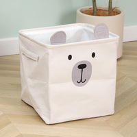 Vente chaude Pliant Paniers De Rangement Couche Maison Tissu Grande Boîte De Lavage Étanche Tissu Pliable Panier De Rangement À Linge
