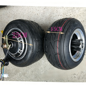 Moteur à engrenages sans balais DC 10 pouces avec pneu tubeless 500W 48V IP55 pour assemblage de <span class=keywords><strong>roue</strong></span> de scooter électrique ou de vélo - Product Image 3