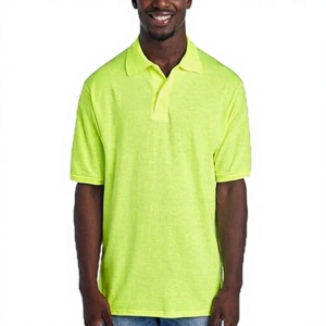 Chemises polo pour hommes Dri Power, évacuation de l'humidité pour un confort tout au long de la journée, piqué 50% coton/50% polyester, 220 GSM, vente en gros, OEM, sur mesure - Product Image 5
