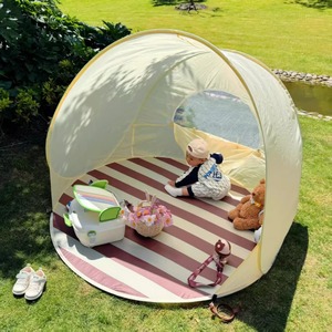 Outdoor Pop Up Tent For Children 1.4x1.4x1.1m Quick Opening Portable Sun Protection Beach Play Tent - Product Image 1