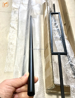 Vente en gros d'escaliers ronds décoratifs d'intérieur 5/8 "* 44" broches d'escalier droites en fer forgé balustres d'escalier en métal directement de l'usine