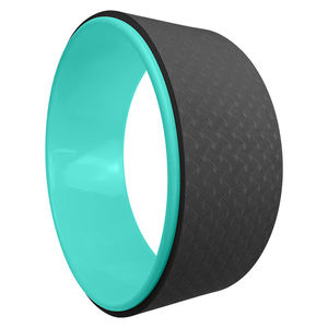 Ruedas de Yoga Portátiles de TPE Ecológicas al por Mayor, Anillo de Pilates y Rueda para Espalda con Logotipo Personalizado, Equipo de Fitness - Product Image 1