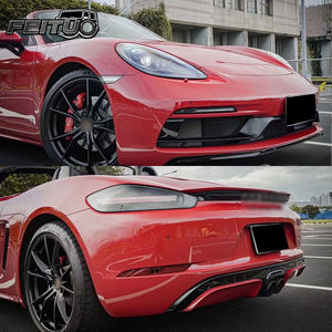 Kit de carrocería Premium perfecto para 718 Boxster y Cayman 982 a estilo GTS de alta calidad mejora el atractivo <span class=keywords><strong>visual</strong></span> del vehículo piezas de fibra de carbono - Product Image 4