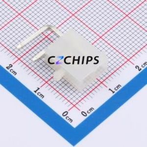 DLL-5569-2AWS Wire-to-Board Pin Header Bent Lead Through Hole,P=4.2mm Connector 2x1P 4.2mm Right Angle Insert 2P - Product Image 1