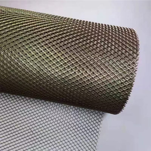 Hard Wearing <strong>Expanded</strong> <strong>Metal</strong> <strong>Mesh</strong> Panel Construction Site Perimeter Durable Rust Resistant Residential Yard Ranch Pasture Fence - Product Image 3