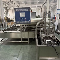 Machine de découpe et de chargement de blocs de tofu à haute efficacité, compatible avec la machine d'alignement de boîtes