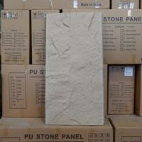 Pierre de culture artificielle Pierre Pu 1200*600mm Panneaux muraux en faux pierre pour décoration extérieure