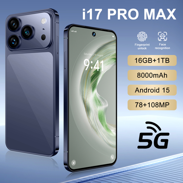 Allure of 5G Android 15 Smartphones Deca Core CPU 108MP Camera OLED Display 65W Fast Charging Large Screen Gaming Phones