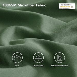 Bộ Chăn Ga Gối Siêu Mềm Và Thoáng Khí Bộ Chăn Ga Gối Đệm Vải Microfiber 3 Món Đã Giặt Sạch - Product Image 2