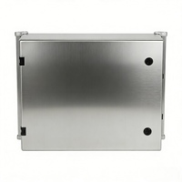 Boîtier HMI en acier inoxydable sur mesure IP66 NEMA 4X avec fenêtre de visualisation
