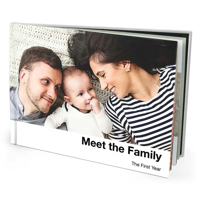 Hardcover Fotoboek Afdrukken Hardcover Album Afdrukken Voor Familie