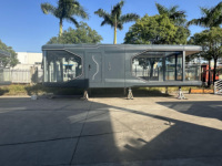 Maison Modulaire Préfabriquée Construction Rapide Maison Portable Villa Dortoir Unité Hôtelière Résistante au Vent Bâtiment Préfabriqué Maison Mobile
